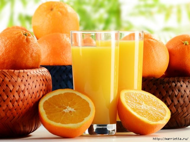 Лимонный и апельсиновый сок для красоты и здоровья (1) (643x482, 164Kb)
