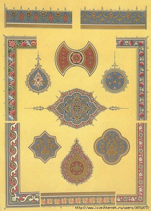 Арабские узоры и орнаменты картинки
