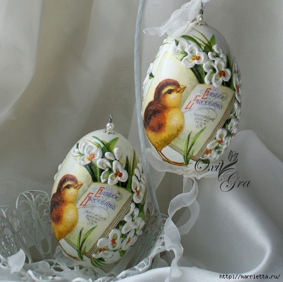 Расписные пасхальные яйца: подборка картинок