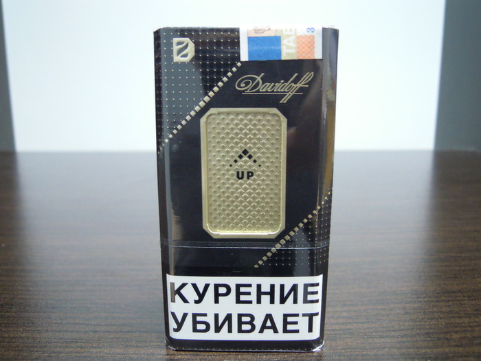 Барахолка сигарет. Сигареты Davidoff Black.