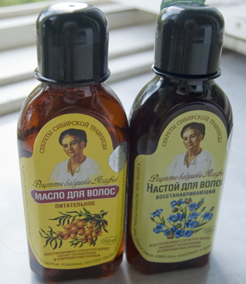 Масло для волос рецепты бабушки агафьи питательное масло для волос