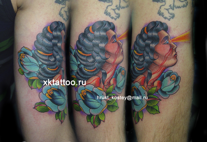 xktattoo_traditional_girl_roses_re4noy (699x481, 395Kb)