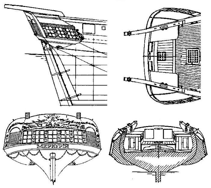Бригантина чертежи для постройки