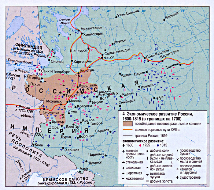 Карта 16 17 века россия