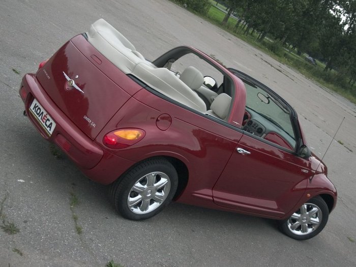 chrysler pt cruiser кабриолет