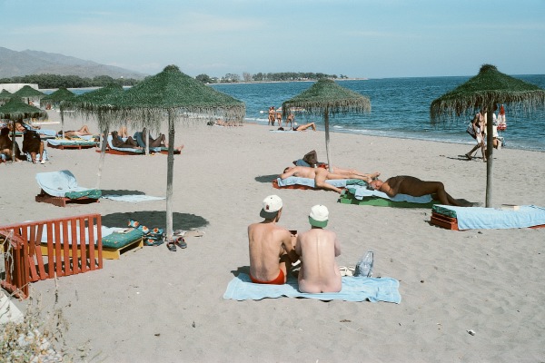 Пляж в Вере , известный своим длинным летом и мягкой зимой