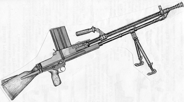 Как нарисовать пулемет максимова