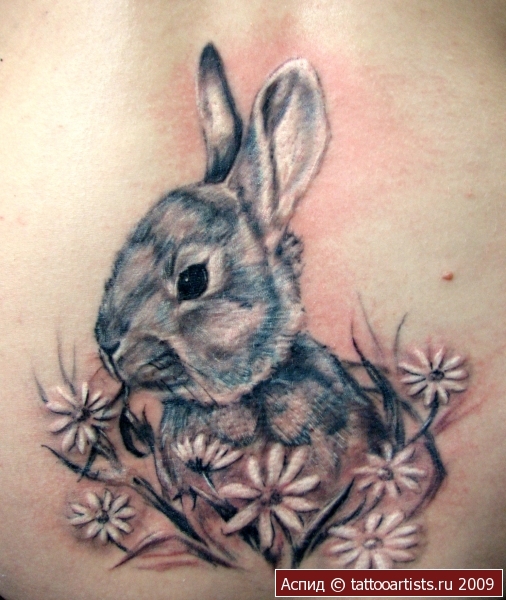 Значение татуировки заяц, кролик