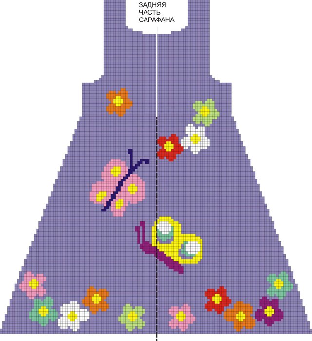 Сарафаны для девочек схемы