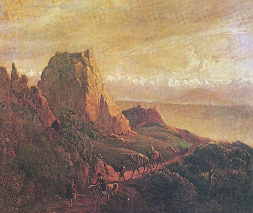 Картина лермонтова крестовая гора