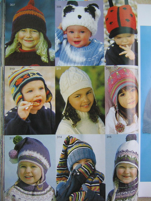 Детские шапки 70 80 годов