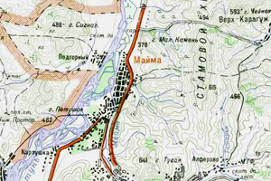 Кадастровая карта республика алтай майма публичная