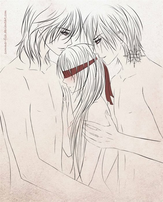 Vampire knight anime porn