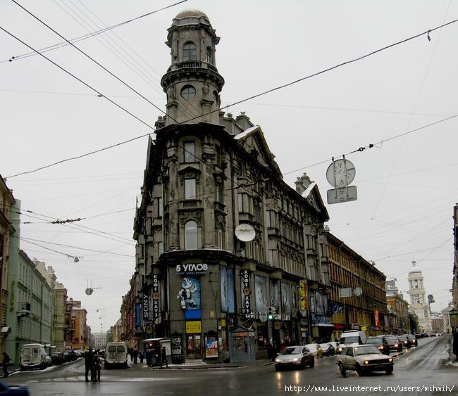 Пять углов сверху в санкт петербурге