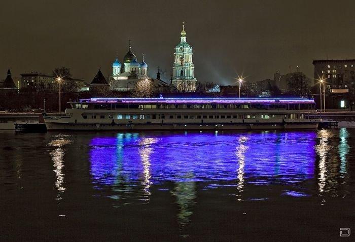 Фотографии вечерней москвы