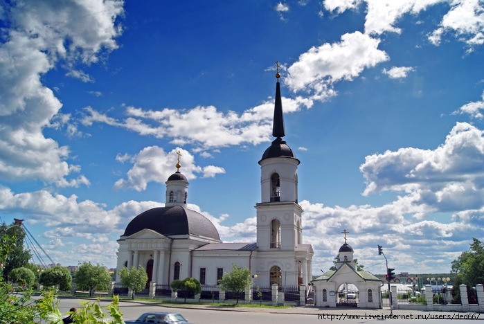 Воскресенский собор колокольня Череповец