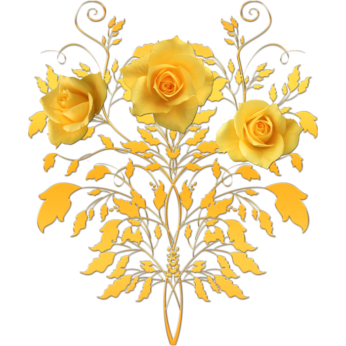 Желтые цветы на прозрачном. Золотые цветы. Жёлто-золотые цветы. Цветы с золотом. Цветы на прозрачной основе.