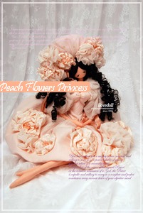 Korean Peach Flowers Princess doll (201x300, 54Kb)