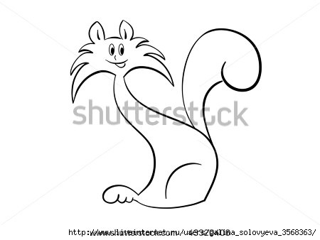 kc_rename.stock-vector-vector-cat-silhouette-isolated-on-white-43320406 (450x338, 42Kb)
