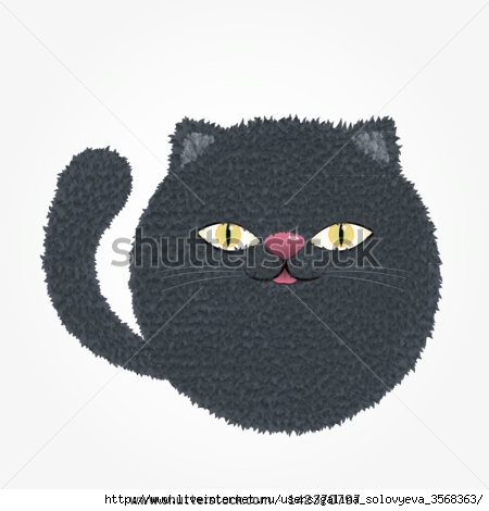 stock-vector-vector-illustration-russian-blue-cat-142370797 (450x470, 68Kb)