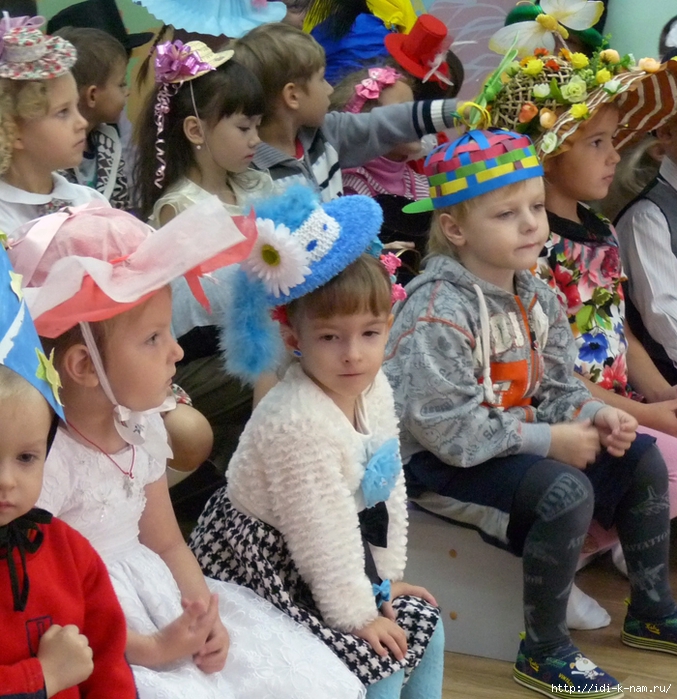 Конкурс шляп в детском саду фото