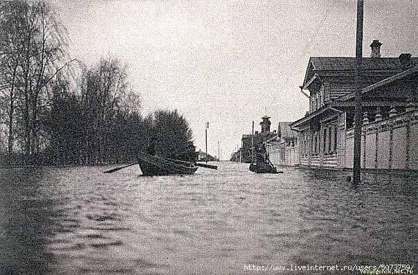 Весьегонск карта затопления