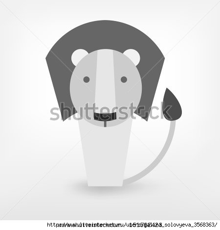 stock-vector-graphic-black-and-white-lion-151562423 (450x470, 41Kb)