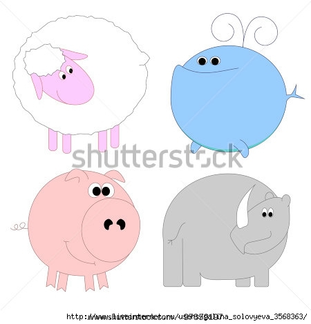 stock-vector-set-of-funny-animals-sheep-whale-pig-rhino-97659197 (450x470, 64Kb)