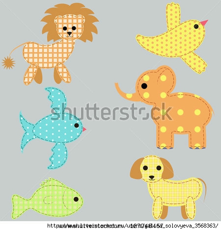 stock-vector-set-of-young-animals-127048457 (450x470, 102Kb)
