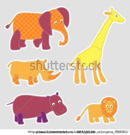 stock-vector-vector-african-cartoon-animals-in-patchwork-style-98310626 (450x470, 106Kb)