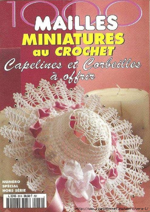 1000 Mailles Nomero special hors-serie  filet crochet hats_1 (495x699, 354Kb)