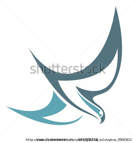 stock-vector-stylized-bird-of-prey-155078258 (438x470, 48Kb)