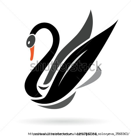 stock-vector-vector-image-of-swans-on-a-white-background-129785069 (450x470, 51Kb)