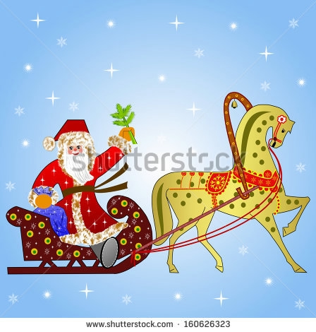 stock-photo-santa-claus-with-the-sack-of-gifts-in-sledges-in-a-team-with-a-horse-on-a-blue-background-160626323 (448x470, 120Kb)