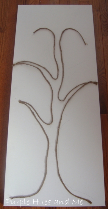 Джутовое дерево. Панно для украшения интерьера (4) (363x700, 130Kb)