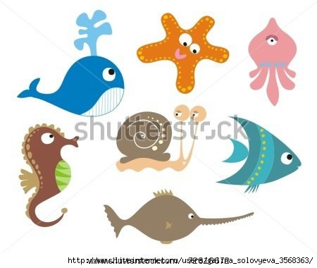 stock-vector-set-of-sea-animals-72616672 (450x380, 67Kb)