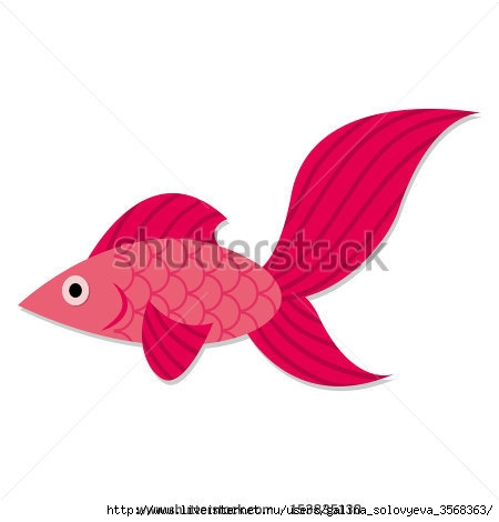 stock-vector-vector-cute-cartoon-pink-fish-isolated-icon-153835130 (450x470, 52Kb)
