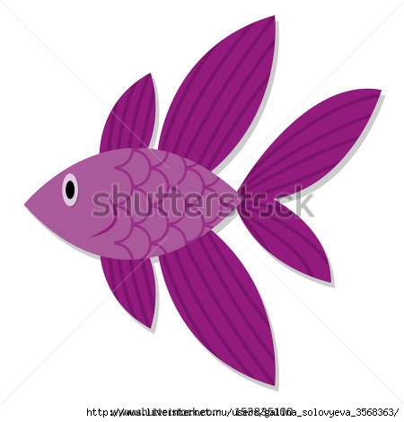 stock-vector-vector-cute-cartoon-purple-fish-isolated-icon-153835100 (450x470, 71Kb)