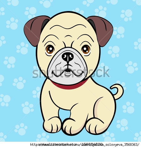 stock-photo-cartoon-pug-156004820 (450x470, 110Kb)