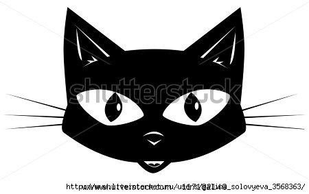 stock-vector-the-black-cat-face-of-a-black-cat-for-a-sticker-or-a-mask-117182149 (450x283, 41Kb)