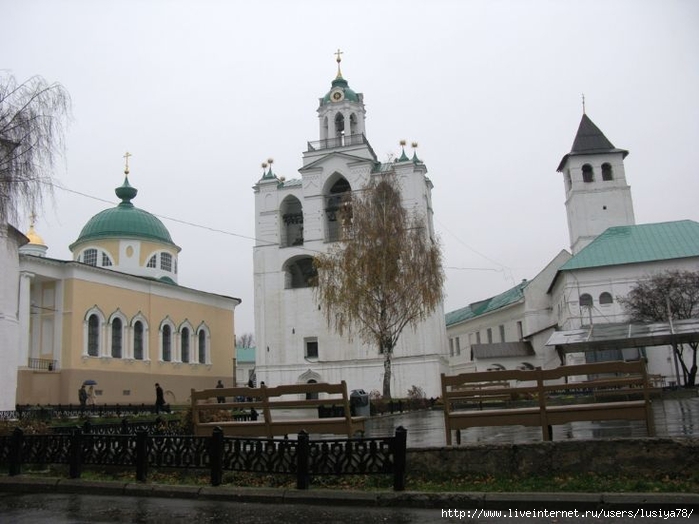 Ярославский Кремль Преображенский монастырь