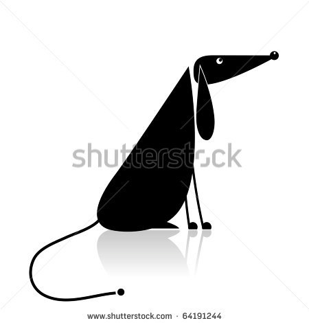 stock-vector-funny-black-dog-silhouette-for-your-design-64191244 (450x470, 30Kb)