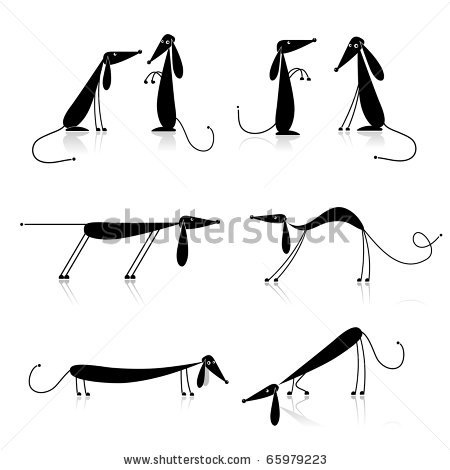 stock-vector-funny-black-dogs-silhouette-collection-for-your-design-65979223 (450x470, 53Kb)