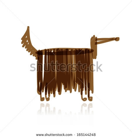 stock-vector-funny-dog-with-long-wool-for-your-design-165144248 (450x470, 45Kb)