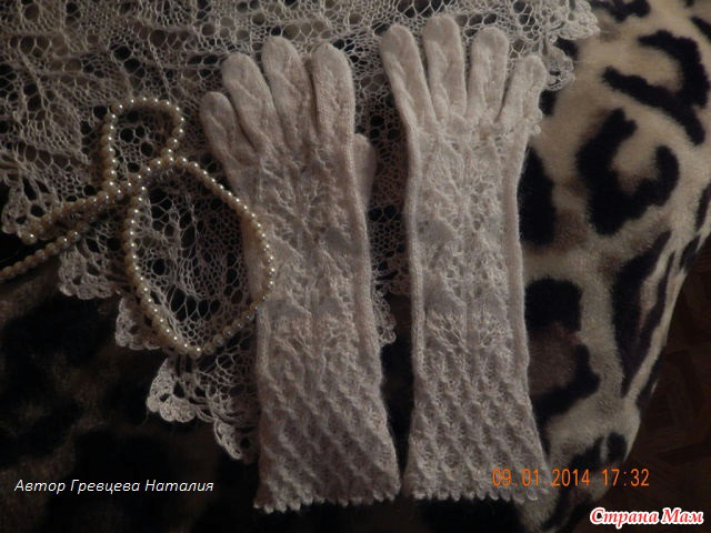 Какие узоры подойдут для вязания перчаток и варежек (+ схемы)