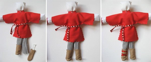 Кукла `На удачу`(для мужчин)- оберег для дома и в дорогу. - 37359