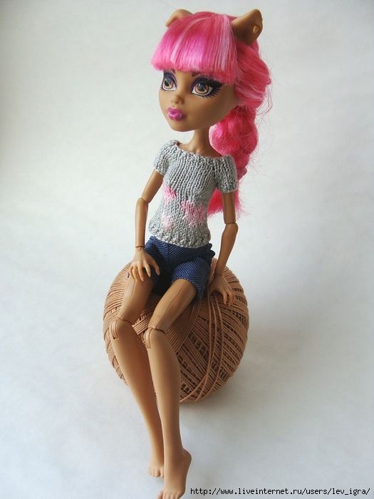 Monster High custom outfits: Выкройки, схемы, туториалы - Страница 10