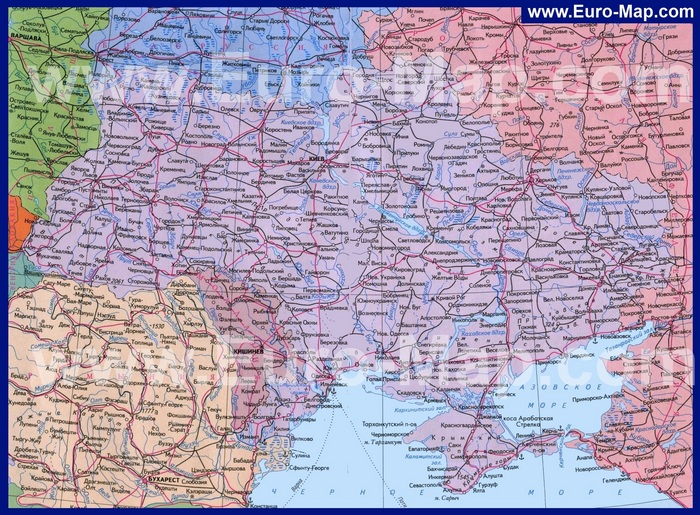 Карта украины offline maps