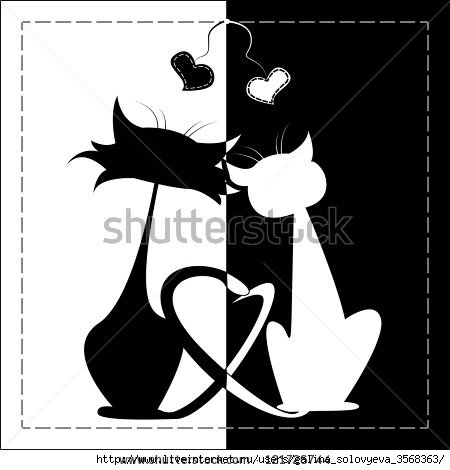 stock-vector-cats-in-love-vector-isolated-121726744 (450x470, 66Kb)