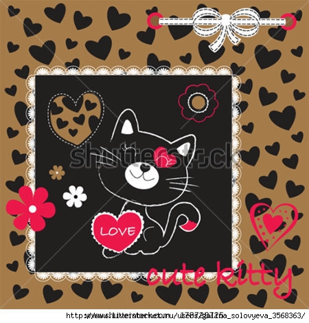 stock-vector-cute-cat-heart-background-vector-illustration-178728725 (450x470, 146Kb)